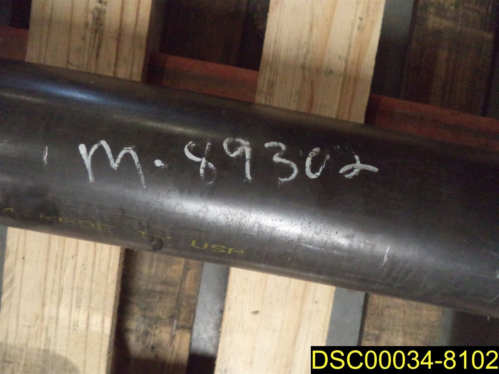 HUTCH SHAFT 3/4″ WALL THICKNESS M89302, 48″ length, 4″ OD, 2 1/2″ ID