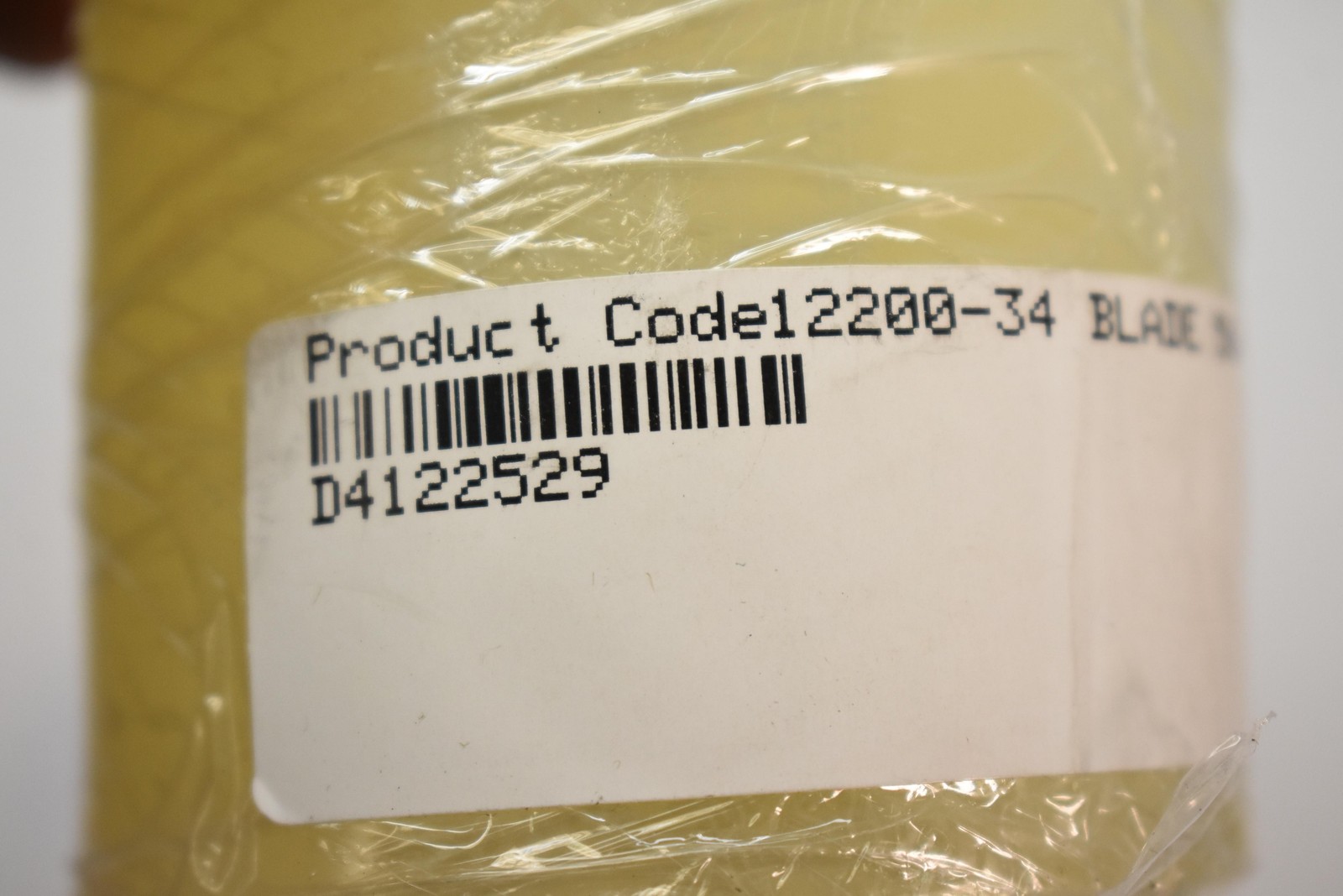 Replacement Blade Strip Roll Product Code 12200-34 56/4X750 Translucent Yellow