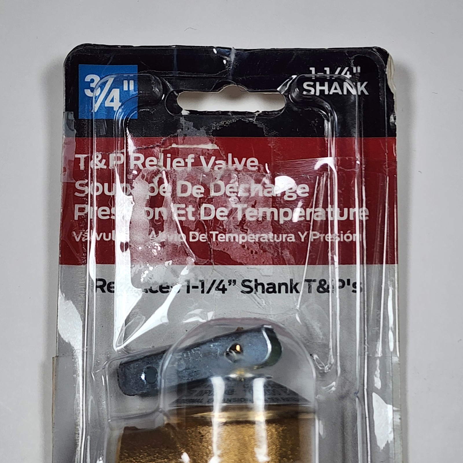 Cash Acme 23576-0150 3/4″ NCLX Temp & Pressure Relief Valve w/ 1-1/4″ Shank