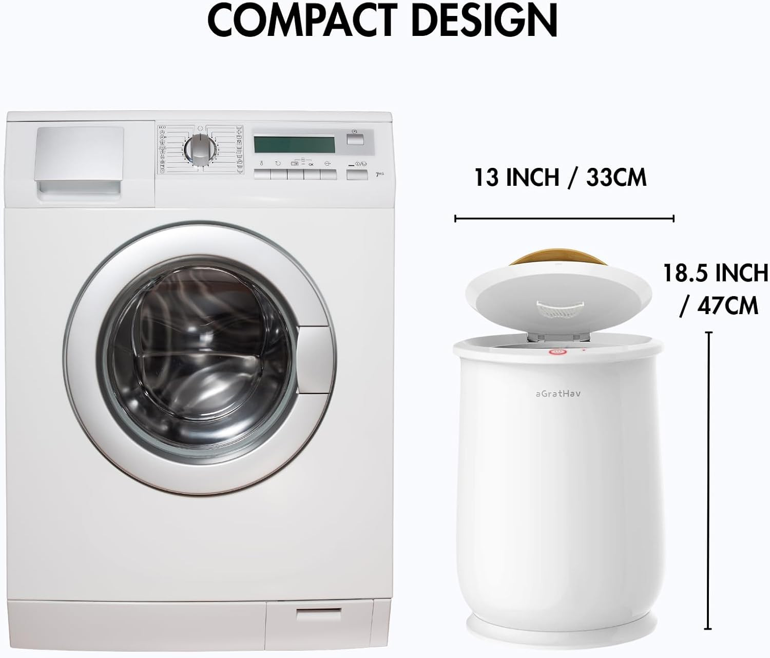Towel Warmer Bucket Large Capacity Fast Heating ETL Safe Auto Shut Off