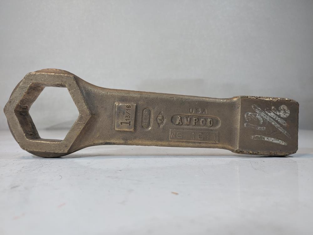 Ampco 1-13/16″ Aluminum/Bronze 6-Point Striking Wrench Model WS-1811