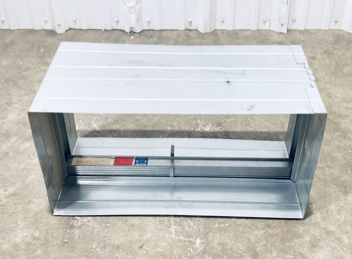 UNUSED GREENHECK FD-150X12-AV-25X13 STATIC FIRE DAMPER 25″X13″ VERTICAL MOUNT