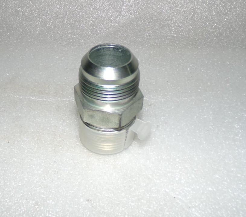 JIC Stainless Steel Pipe Fitting 1″ Male NPT Straight Flare Adapter NEW
