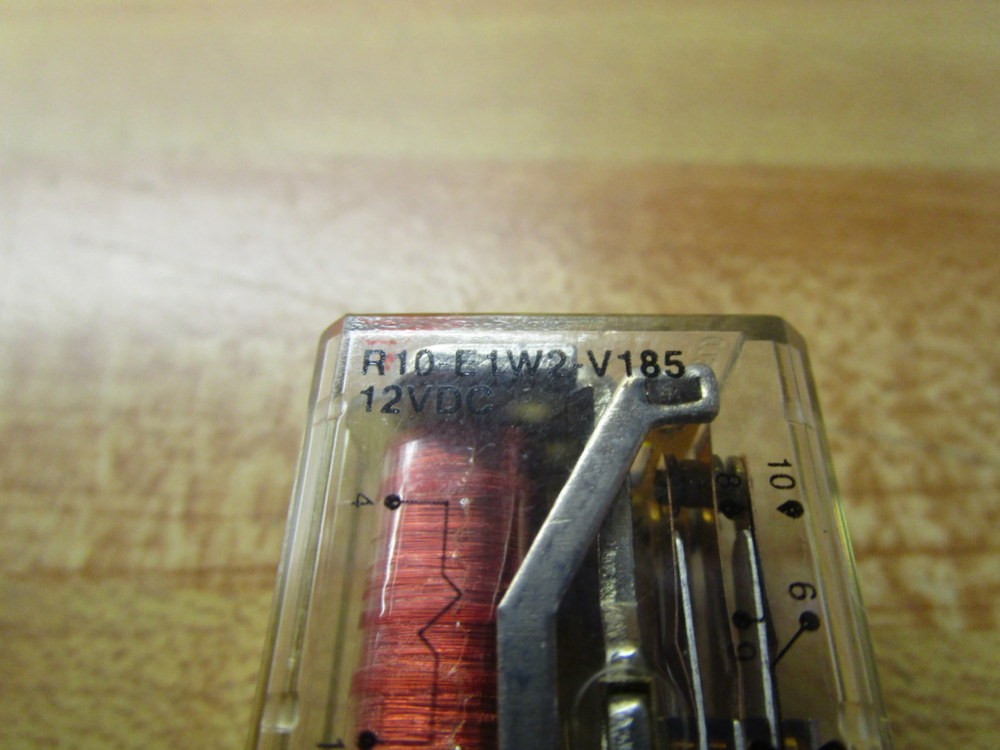 Potter & Brumfield R10-E1-W2-V185 12V DC Relay (Pack of 3)