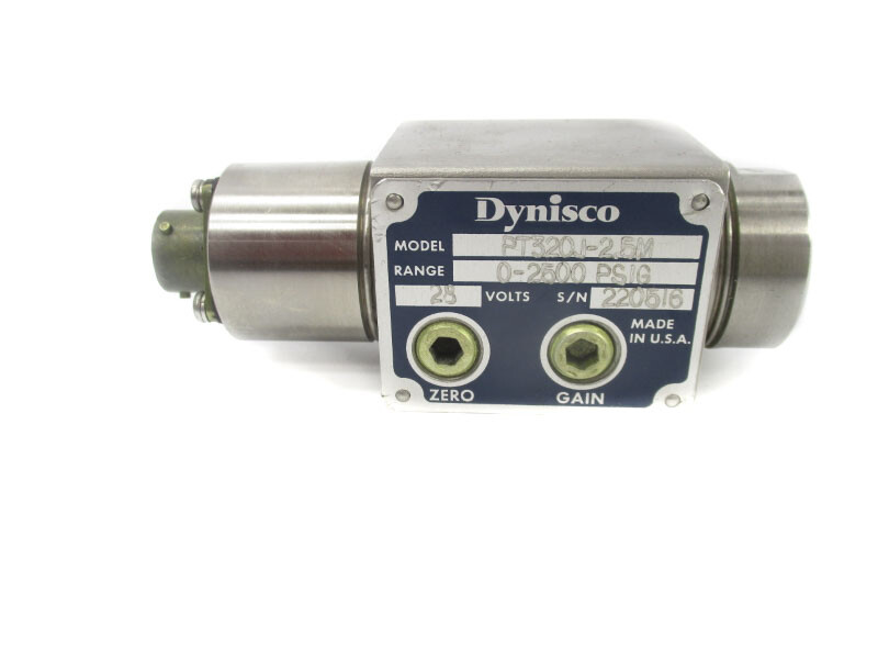 DYNISCO PT320J-2.5M 28V 2500PSI UNMP