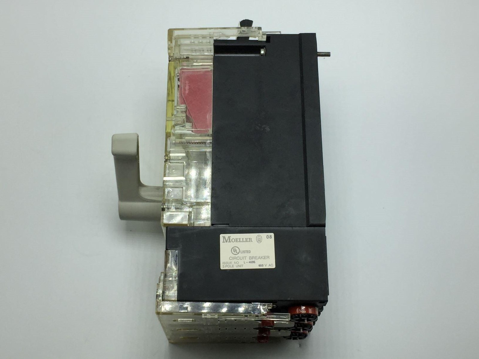 MOELLER NZM6B-63/ZM6A-40-NA CIRCUIT BREAKER 63A WITH THERMAL MAGNETIC TRIP TESTE