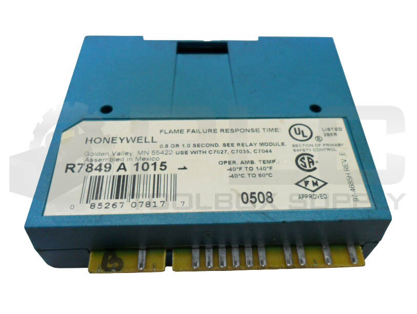HONEYWELL R7849 A 1015 ULTRAVIOLET FLAME AMPLIFIER