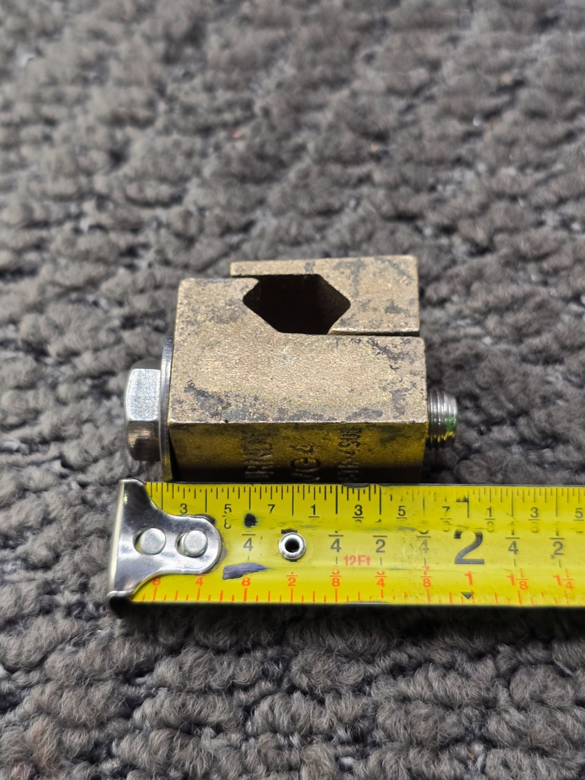 Burndy VG4 Copper Alloy Vise Clamp Connector 1/0 AWG Stranded – #4 AWG Solid