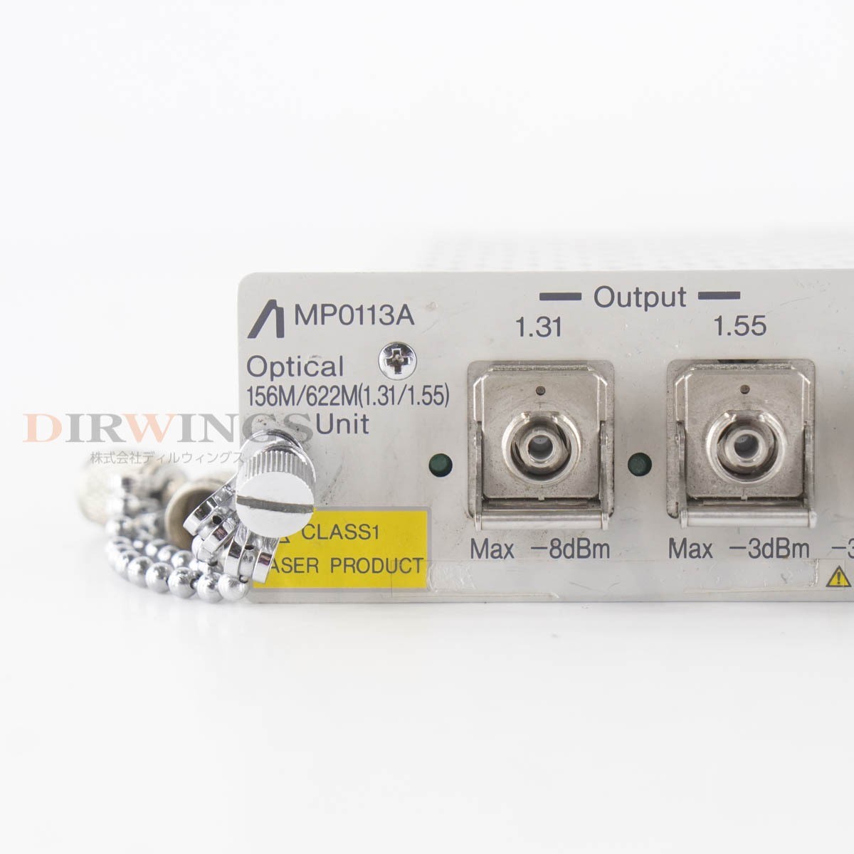Anritsu MP0113A Optical 156M/622M(1.31/1.55) Unit Light Module Used Excellent+++