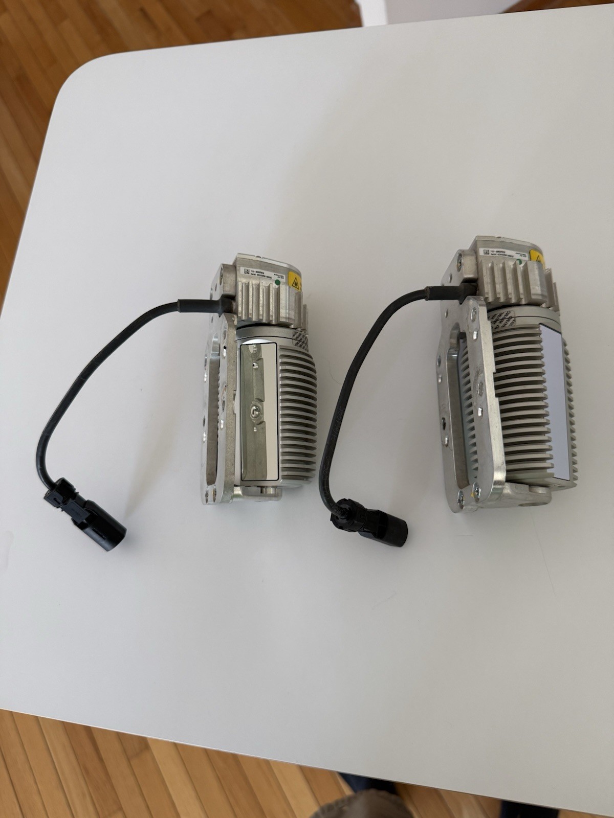 Two Waymo LLC 710-00632W20 Class 1 Laser Product Modules Pair w/ Cables