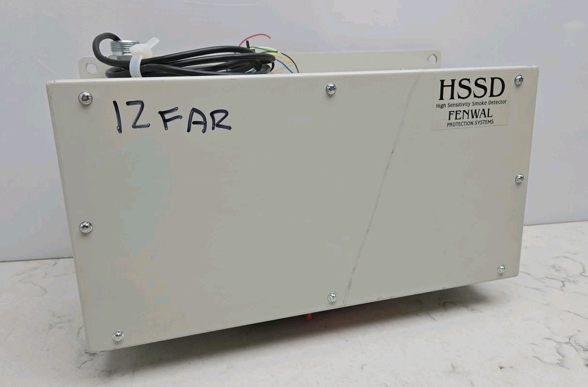 Fenwal Hssd 89-100000-012 High Sensitivity Smoke Detector 0.2% Sensitivity Used