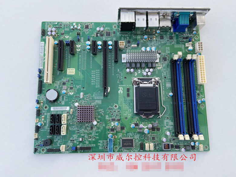 Super industrial equipment computer motherboard X9SAE REV: 1.01A