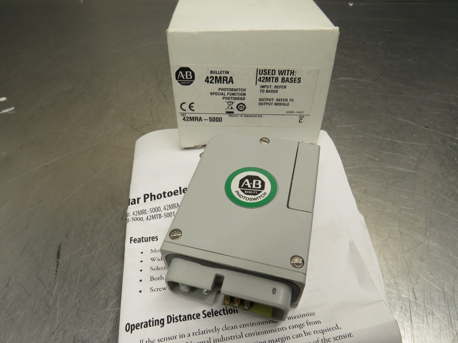 Allen Bradley 42MRA-5000 Ser C Sensor