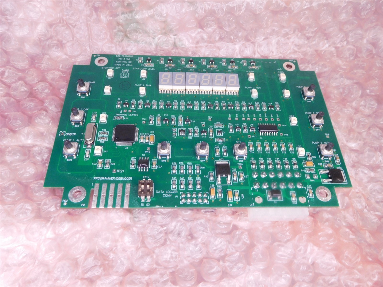 SJE RHOMBUS IFS II HMI Control Board #10295961 (082825)
