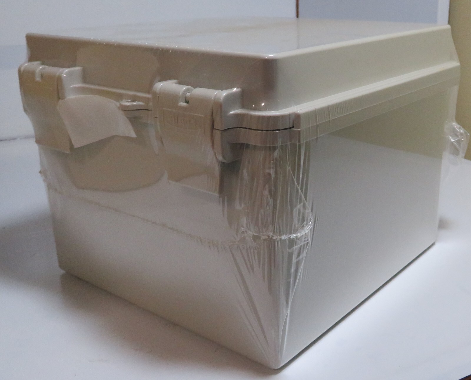 BUD IND NBF-32414 Light Gray Acrylonitrile Butadiene Styrene Wall Mount NEMA Box