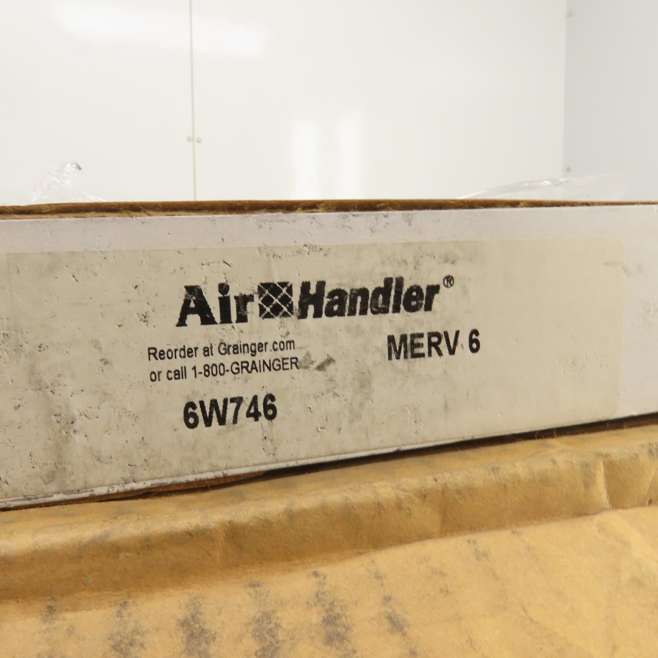 Air Handler 6W746 24″ x 24″ x 2″ Odor Removal Non-Pleated Air Filter Box Of 4