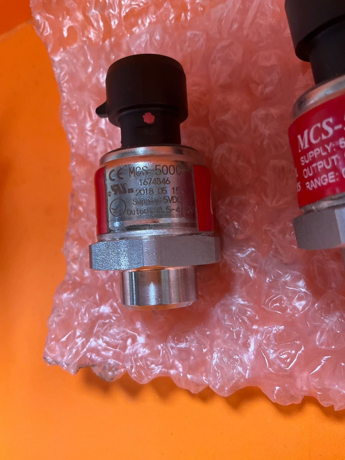 MICRO CONTROL SYSTEM MCS-500C PRESSURE TRANSDUCER