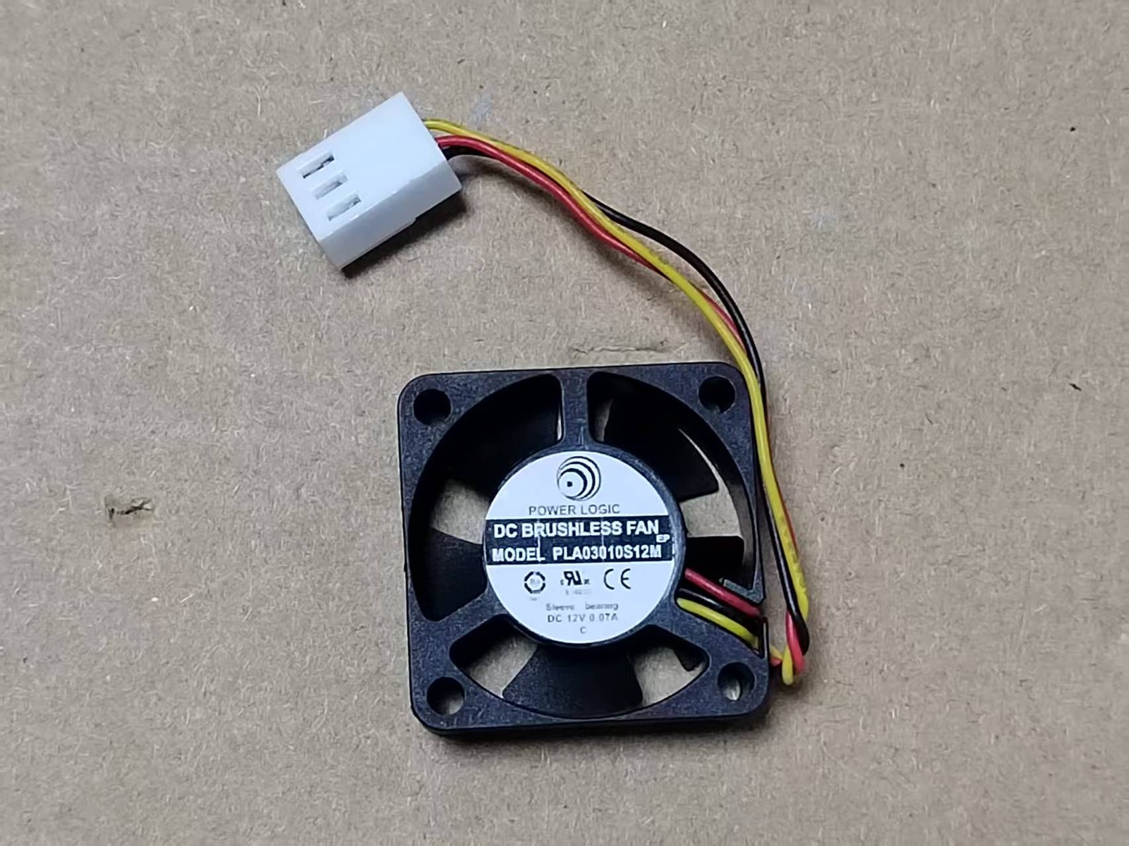 POWER LOGIC PLA03010S12M 3cm 30mm 3010 DC12V 0.07A Cooling Fan