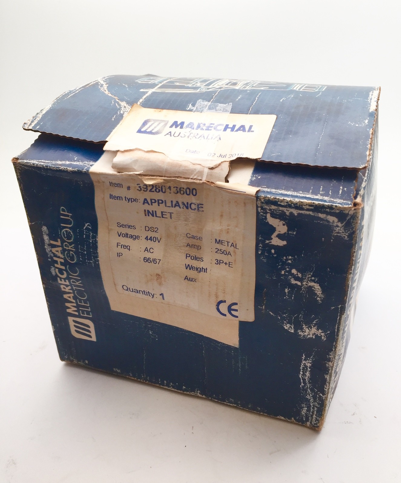 Marechal 3194017R Socket Outlet Ds9 3P+N+E Ip66 150A 250/440Vac