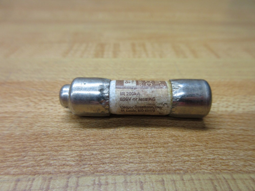 Buss KTK-R-15 Bussmann Fuse Cross Ref 4XC26 (Pack of 6)