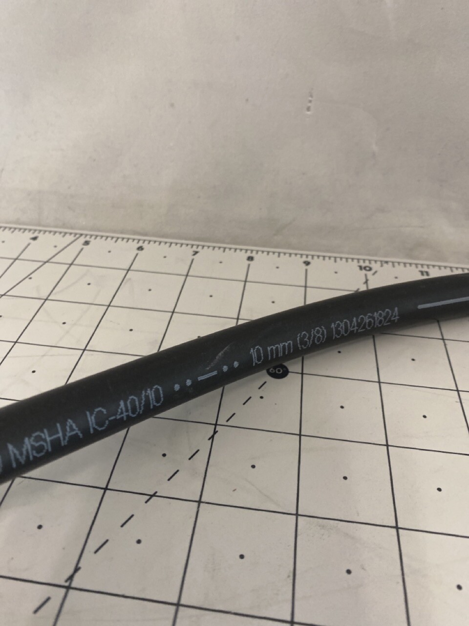 Parker Push-Lok Plus Hose 47″ (3.92ft) PN: 801-6-BLK