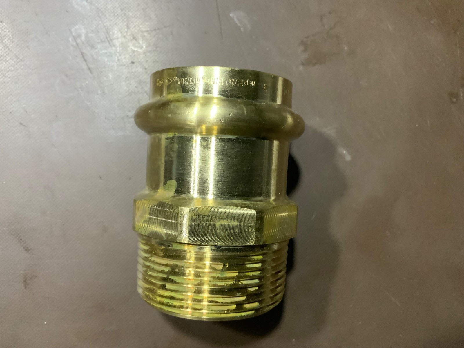 Viega 79270 ProPress Male Adapter Bronze 1-1/2 x 1-1/4 Lead Free Qty(5)