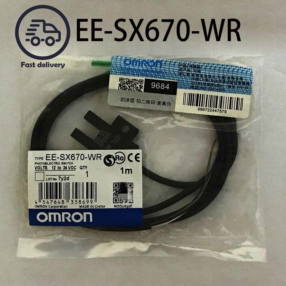1PCS NEW Omron U-slot photoelectric switch EE-SX670-WR