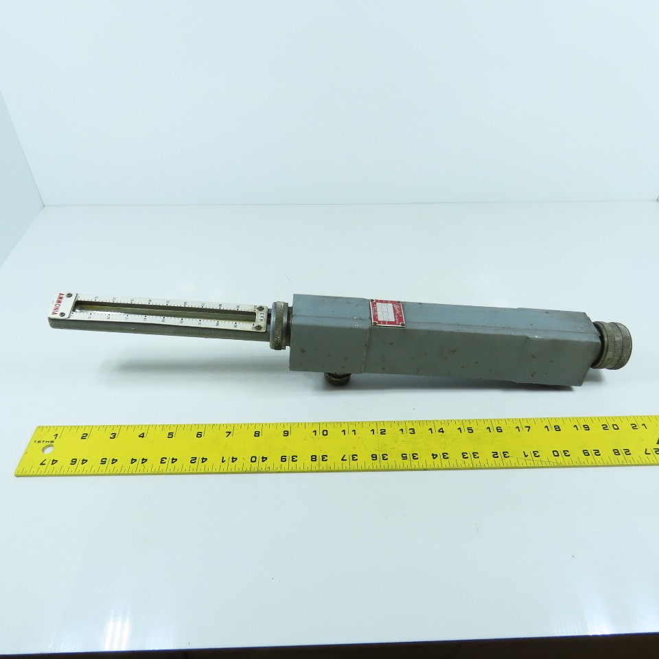 Waukee MV-5 Flo-Meter Gas Flow Meter 70°F S.G. 1.00 PR. 8 0SIG 3/4″ NPT