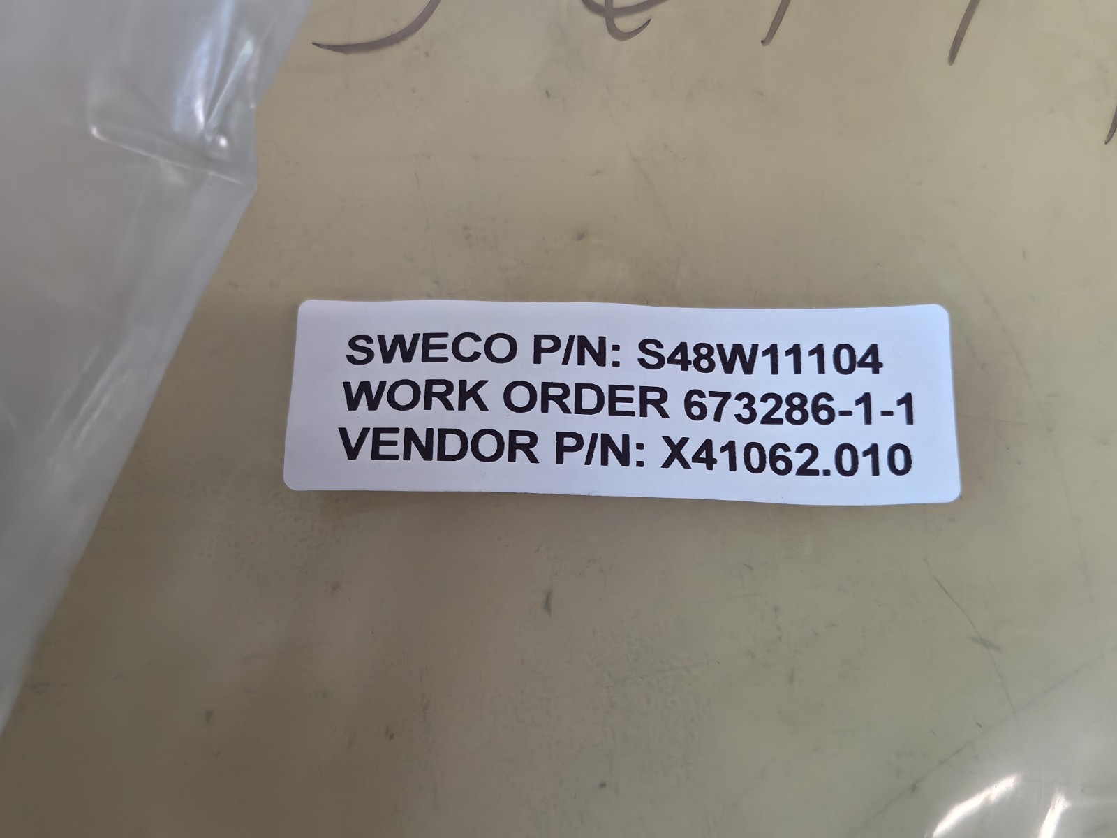 Lot Of 6 Sweco S48W11104 White TPE Gaskets X41062.010