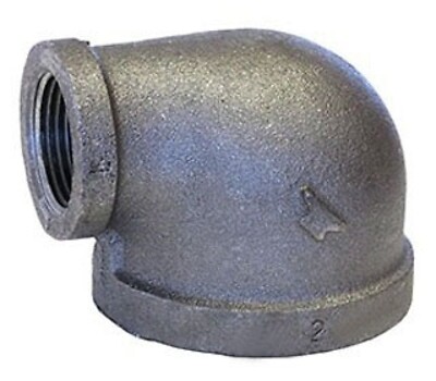 Anvil 1-1/2 X 1-1/4 In. Female Black Malleable Iron 90-Degree Elbow
