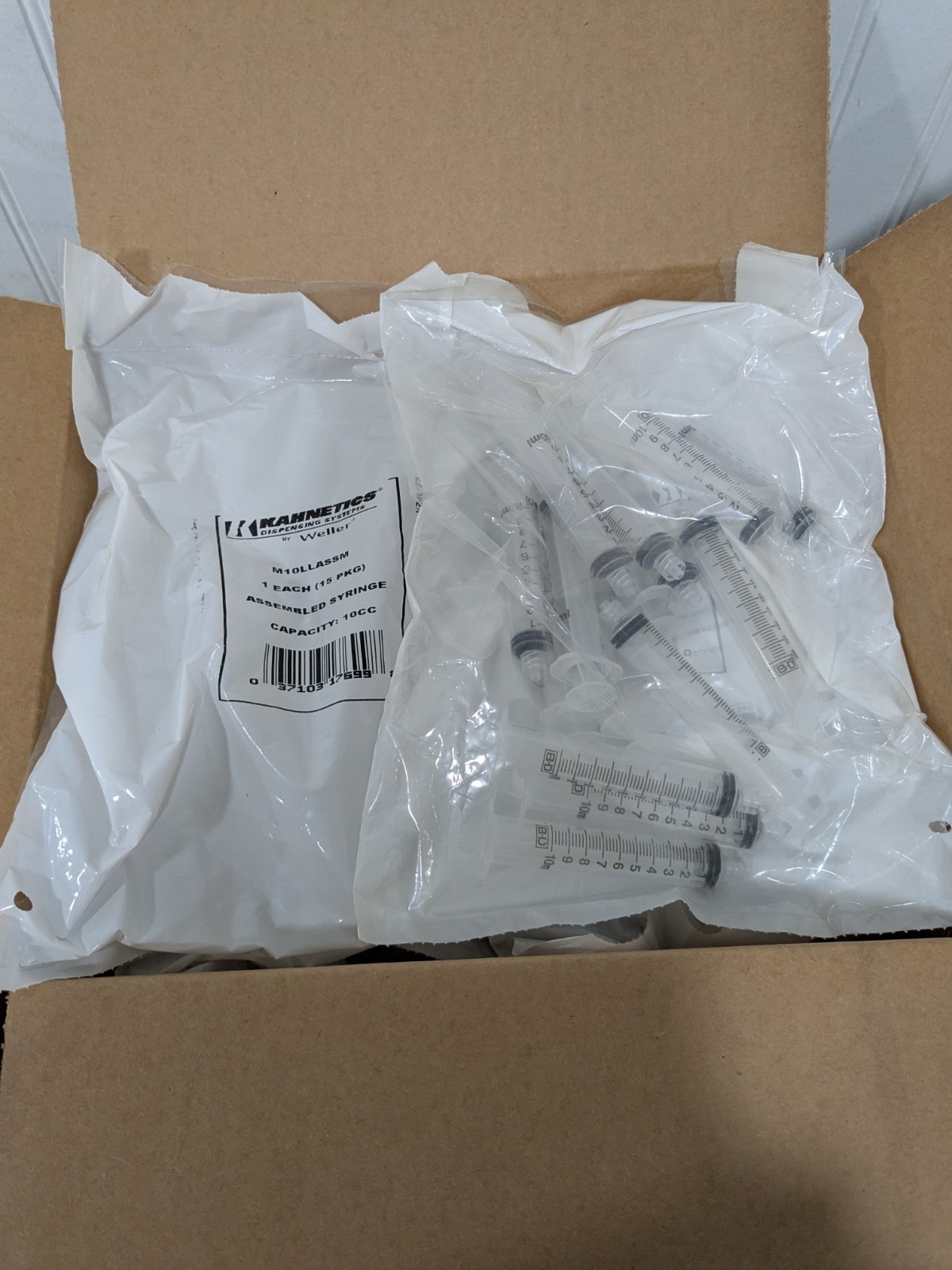 Weller Soldering Manual Assembled Syringe – 10cc: Qty 150 M10LLASSM