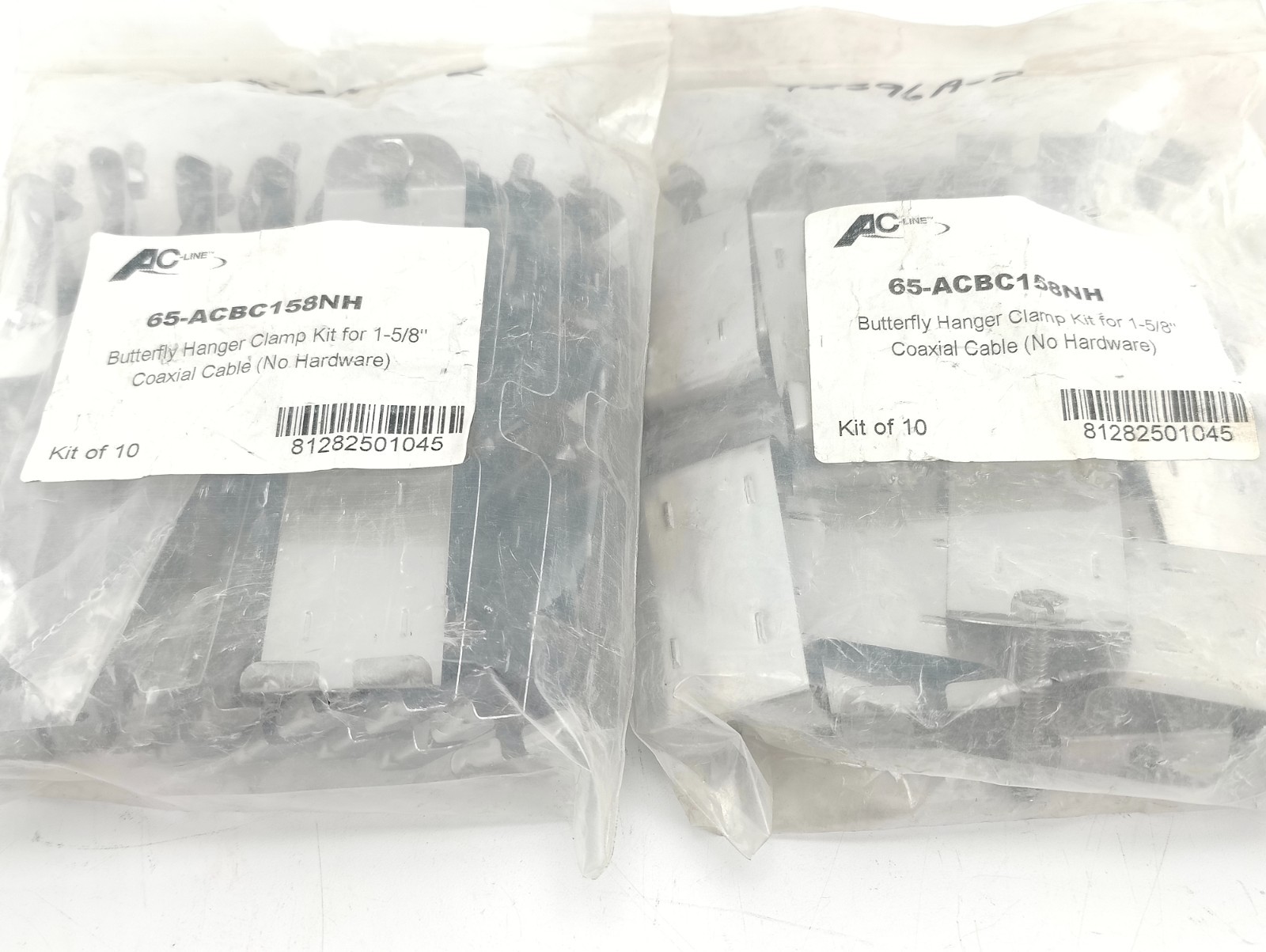 24 PCS. AC LINE ANDREW TYPE 65-ACBC158NH Butterfly Hanger Kit Coaxial Cable NEW