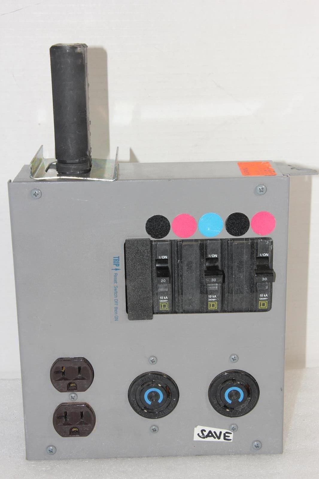 STARLINE CBM225E28-520D-(2)L630R-4 20A/30A Busway Tap Box