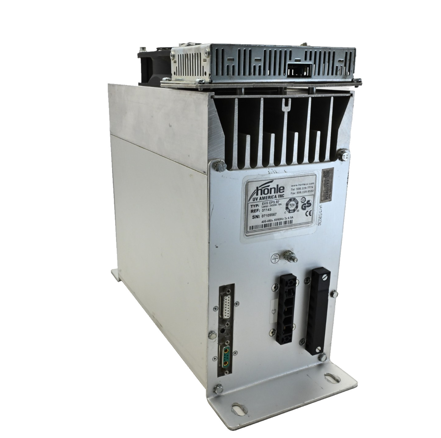 Honle EVG EPS60 031143.R Power Supply Unit 2400W 16A 400-480V 50/60Hz, CX436-K01