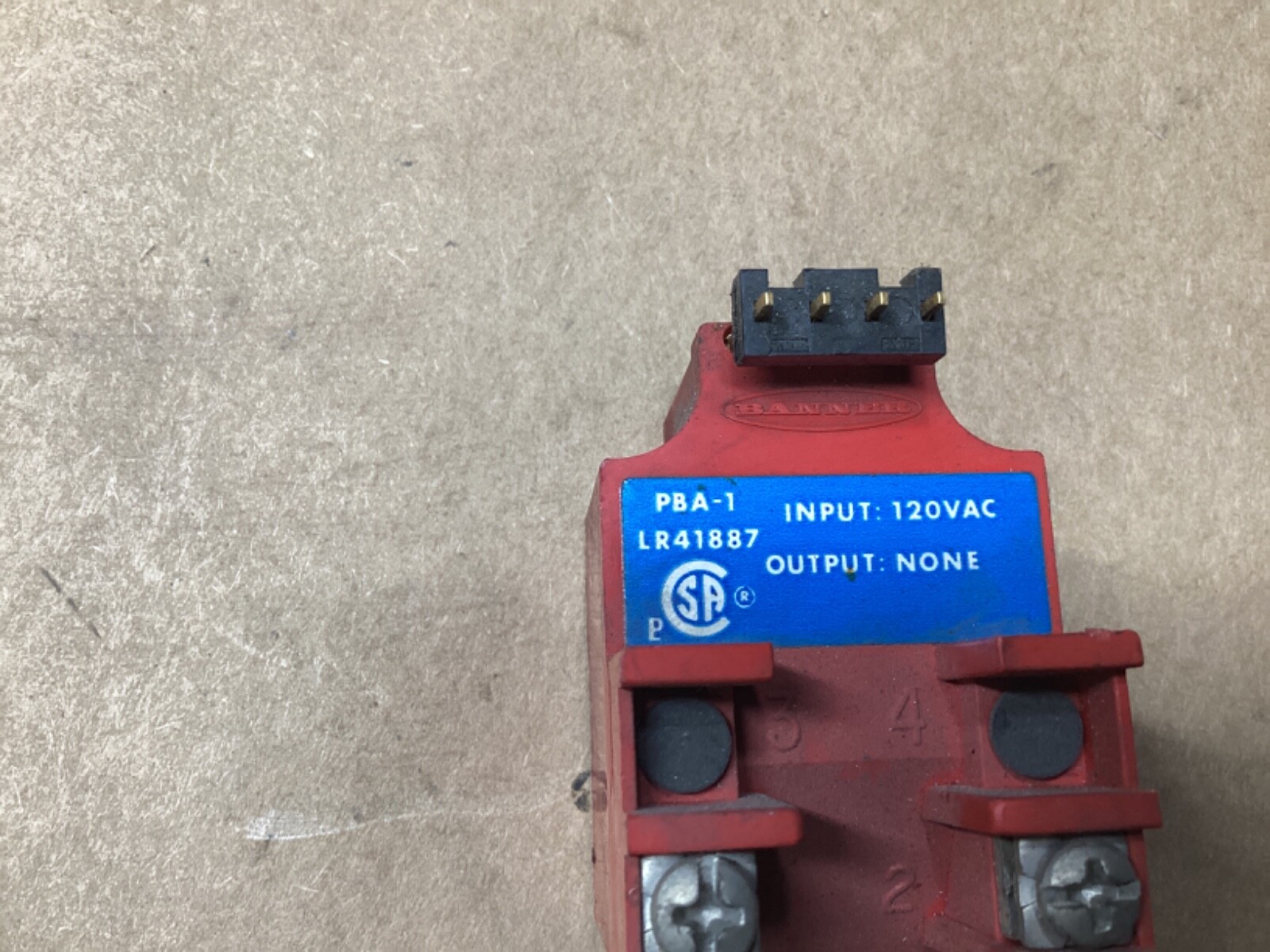 BANNER LR41887POWER SUPPLY #103L65