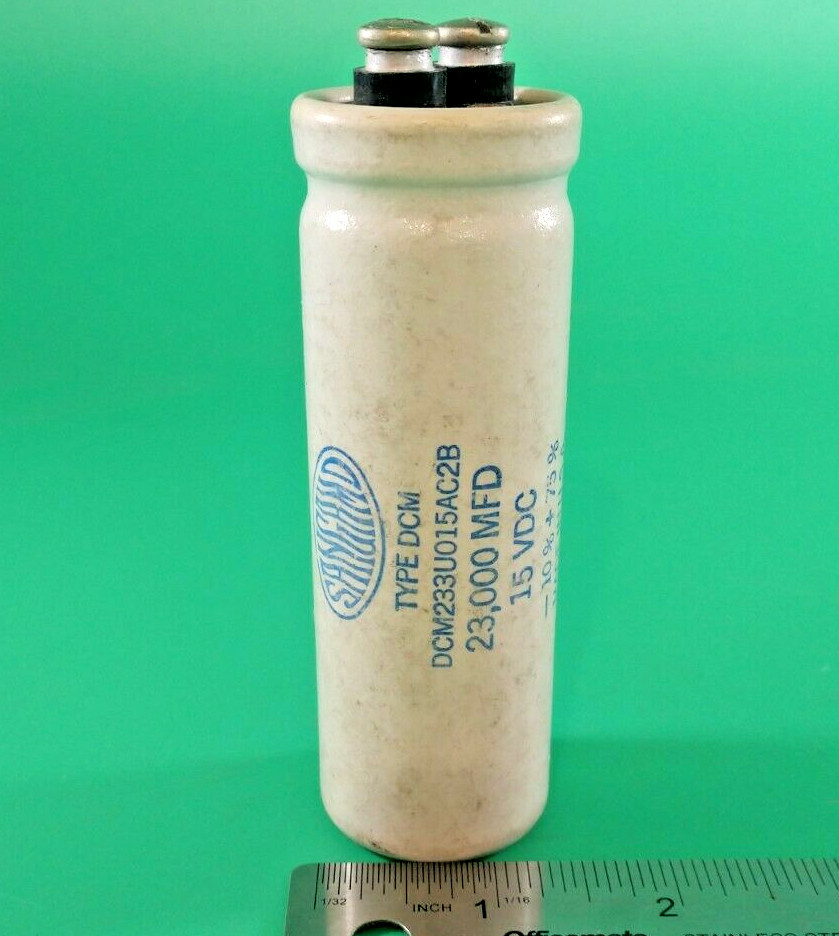 SANGAMO DCM233U015AC2B ELECTROLYTIC CAPACITOR 23K MFD 15VDC -10/+75%