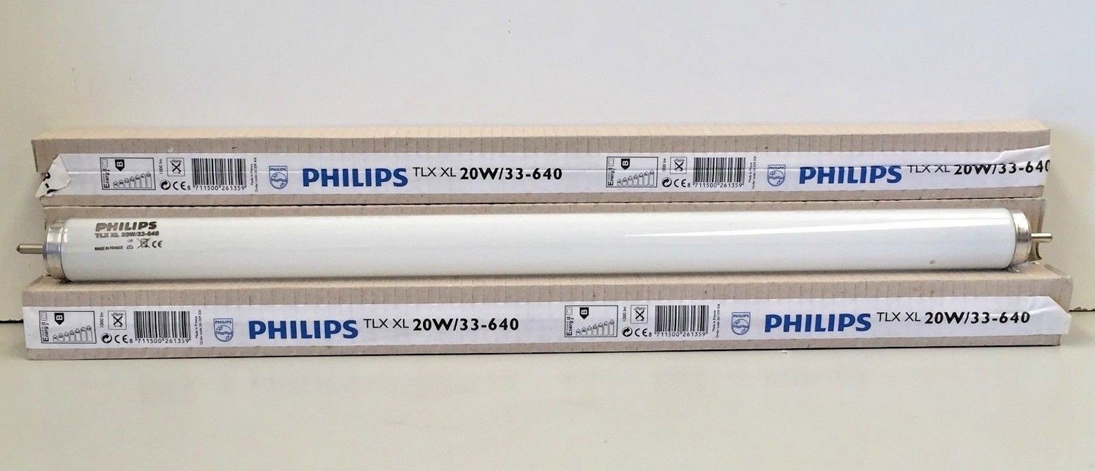 Philips TLX XL 20W/33-640 20W Fluorescent 1 Pin 2 Ft Mercury Tubular Lamp x4