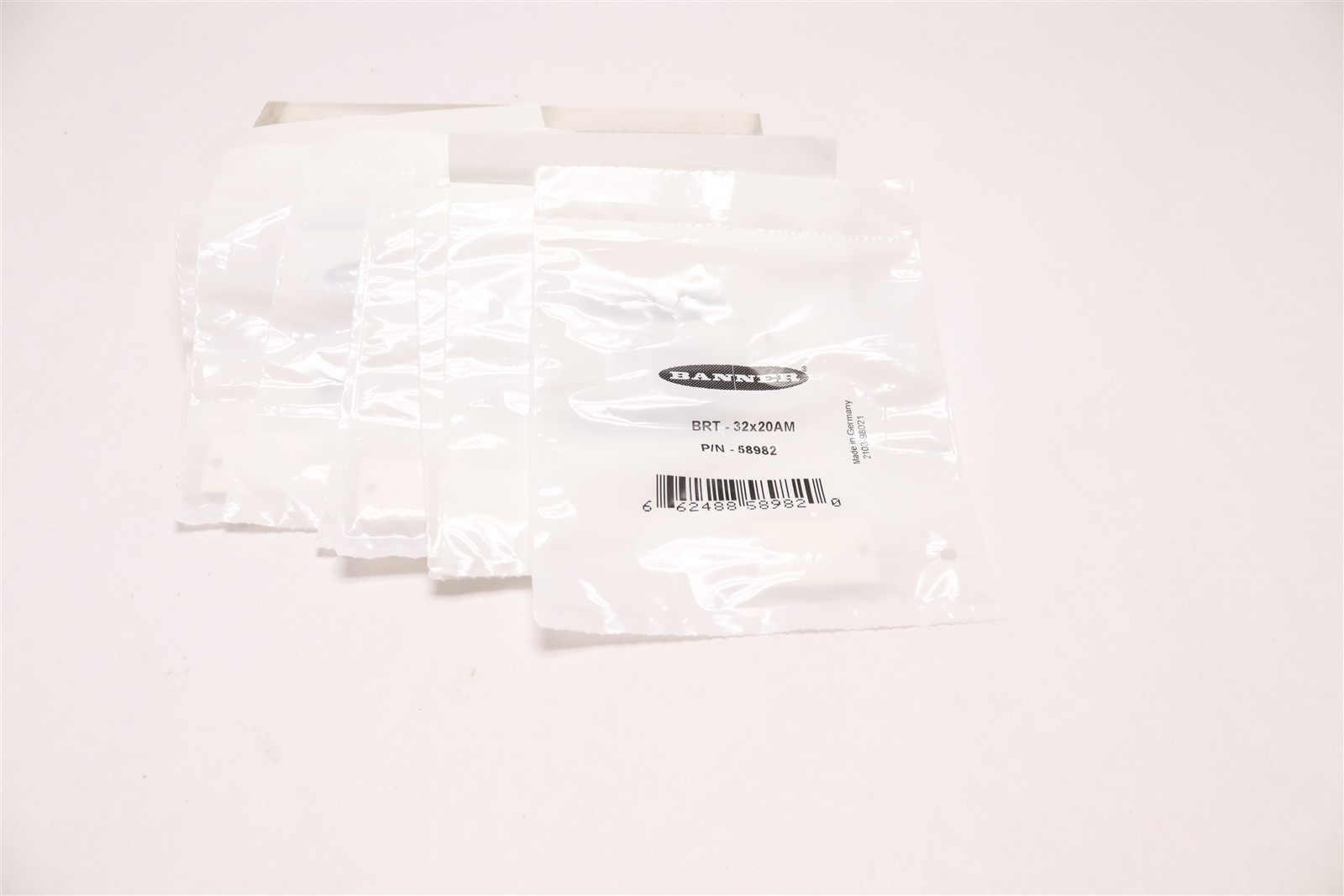 BANNER BRT-32X29 32X20MM REFLECTORS (LOT OF 9) 58982