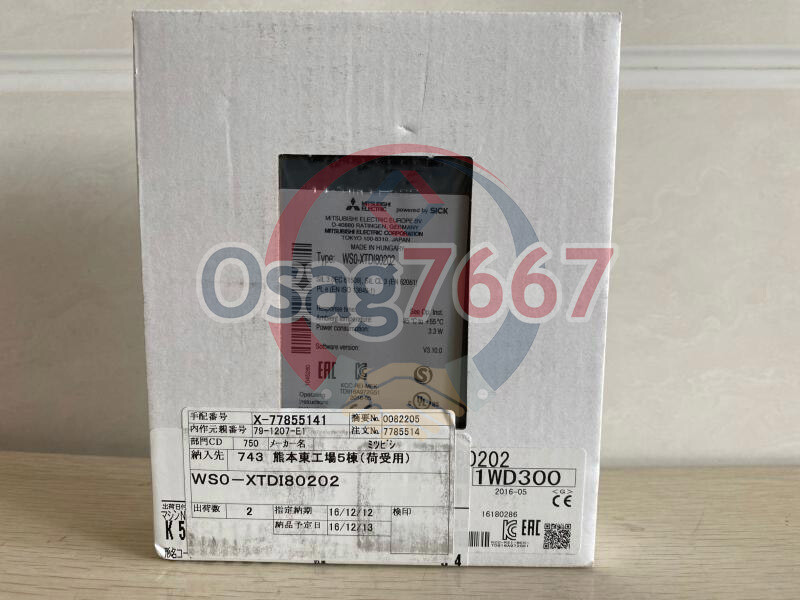 New 1PC Mitsubishi WS0-XTDI80202 WS0-XTDI80202(C) Controller