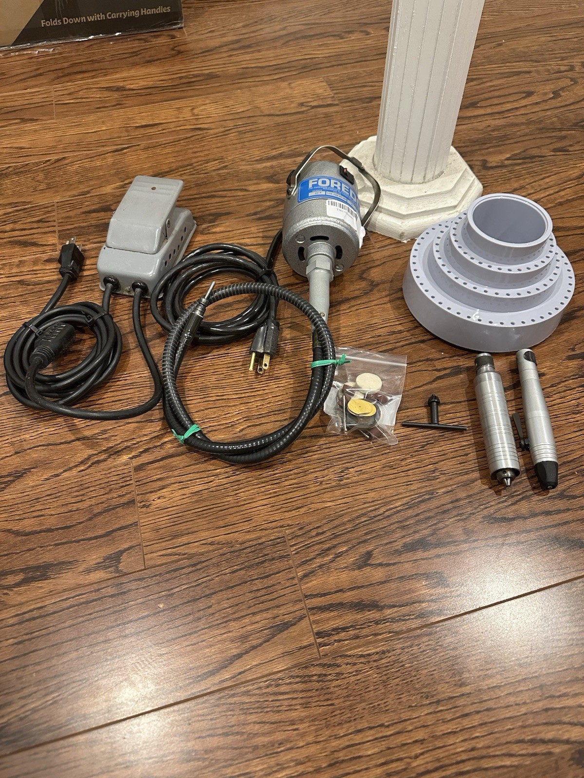Foredom Electric CC Series Flexible Shaft Motor And 2 Handpiece And Accesorios