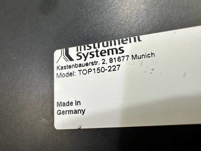 Instrument Systems Enhanced Imaging Colorimeter – LUMITOP150-310 – TOP150-227