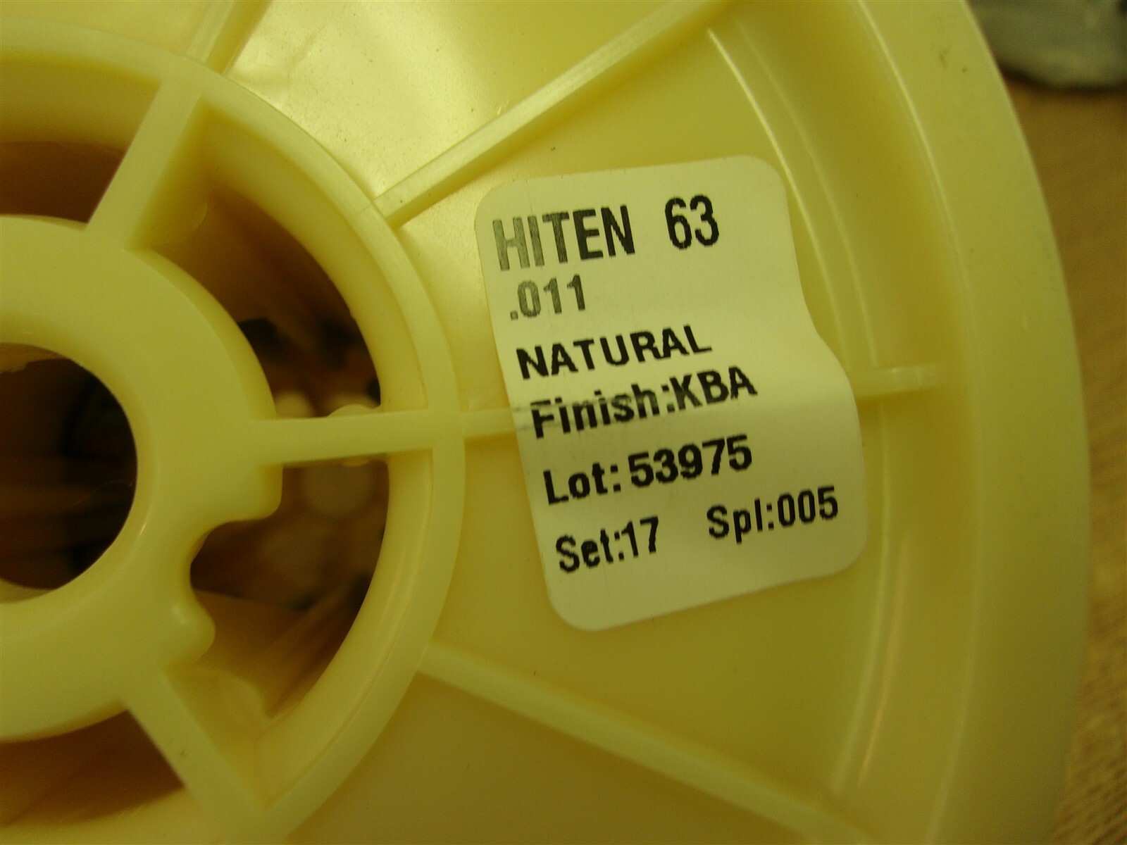 NEW Hiten63 .011 Natural Finish: KBA *FREE SHIPPING*