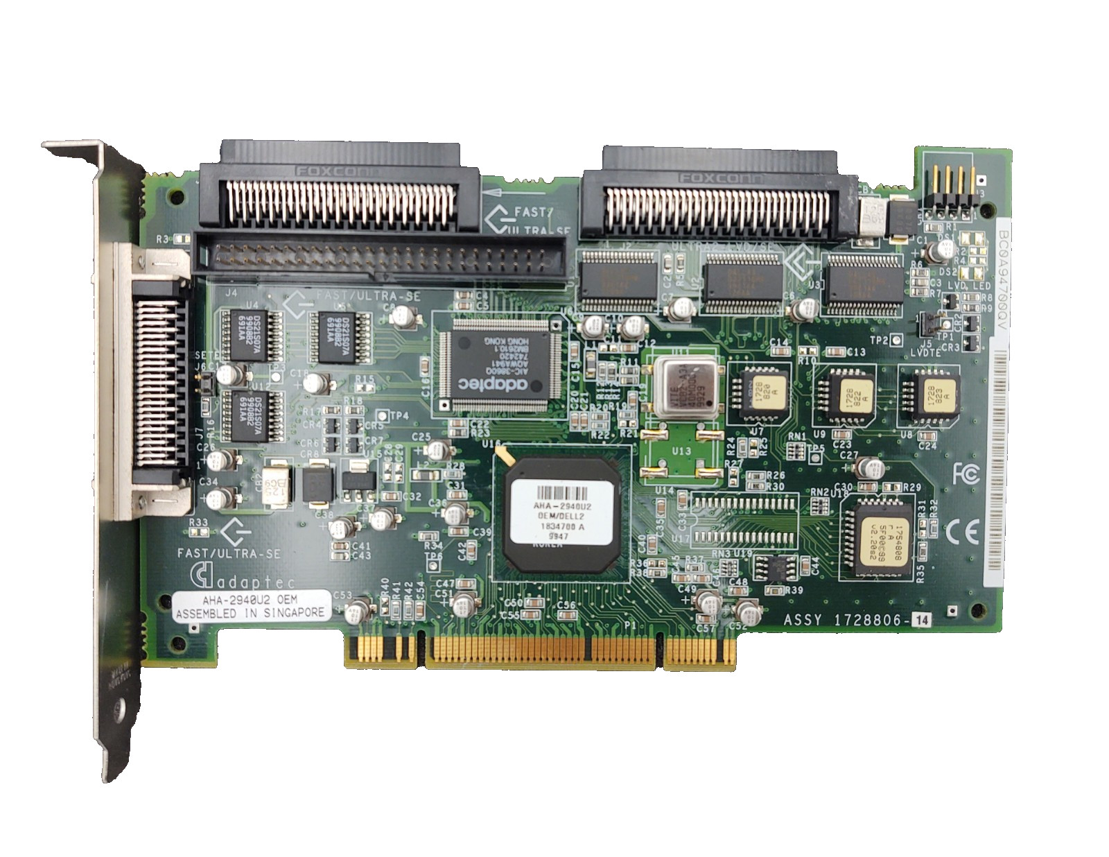 ADAPTEC AHA-2940U2 PCI CONTROLLER INTERFACE – FAST SHIPPING