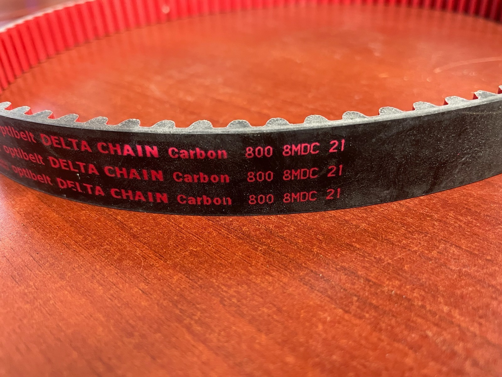 OPTIBELT Delta Chain Carbon Gear Drive Belt 800-8MDC-21 Go Kart Bumper Boat