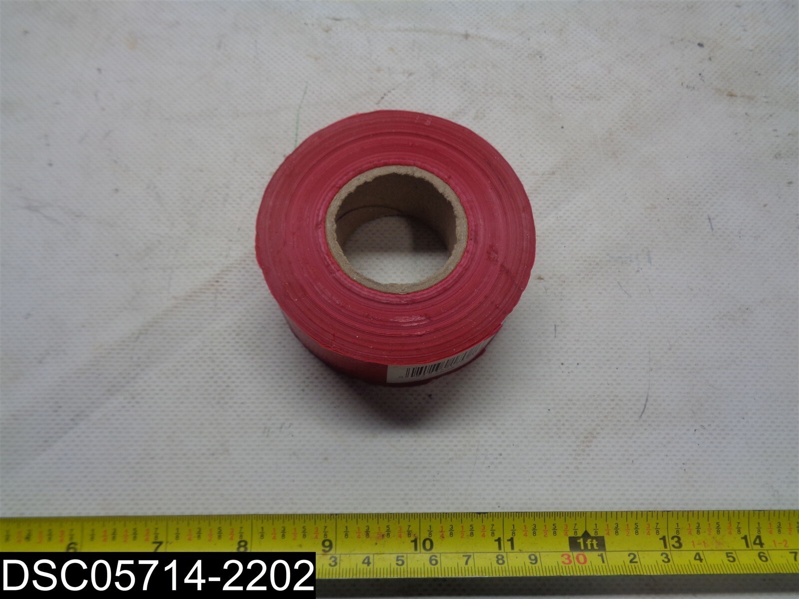 17021 C.H. Hanson Company 1-3/16″ X 300′ Red STD Flag Tape
