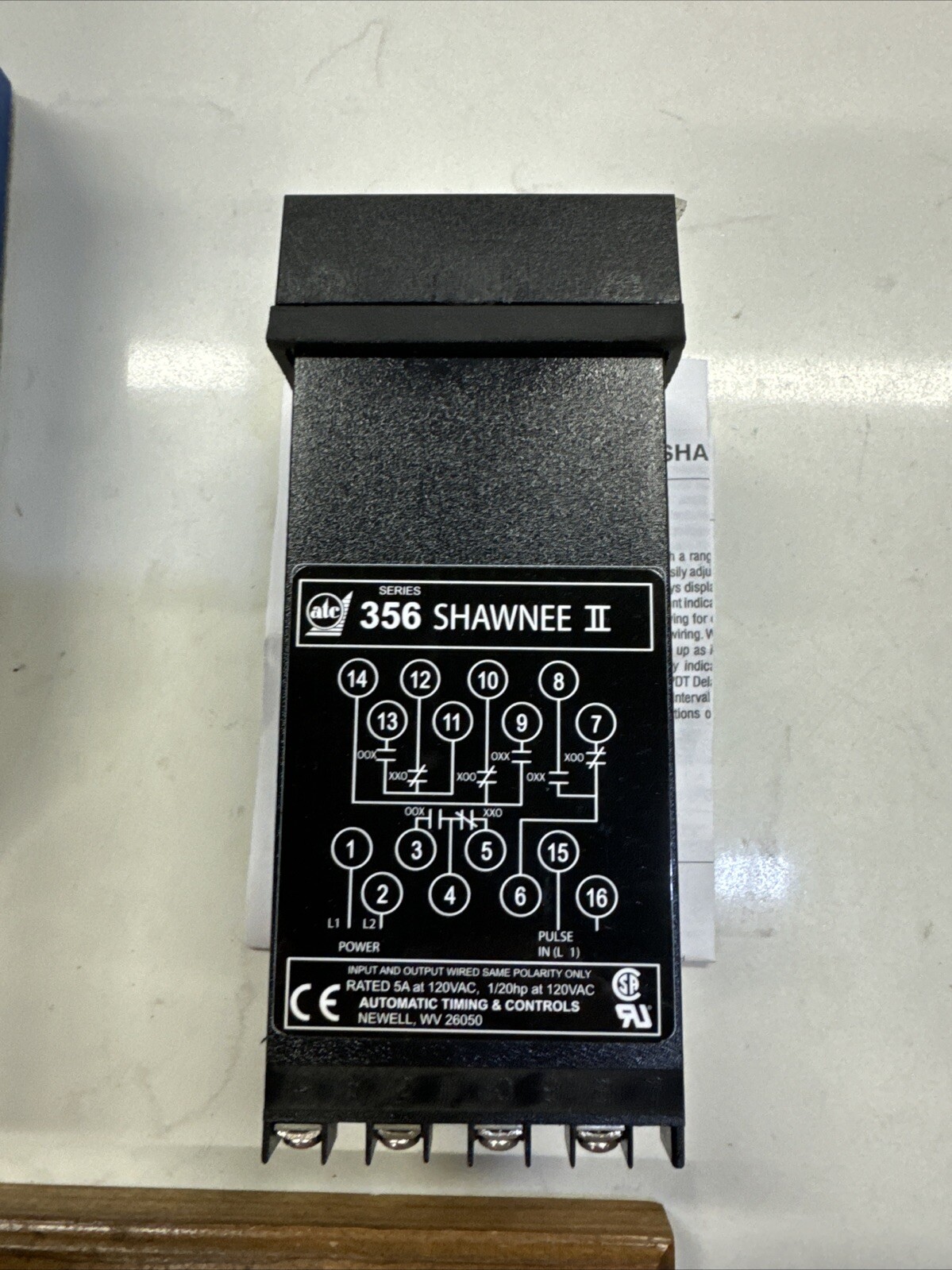 356C350Q30PX ATC Automatic Timing & Controls 120VAC 50/60Hz