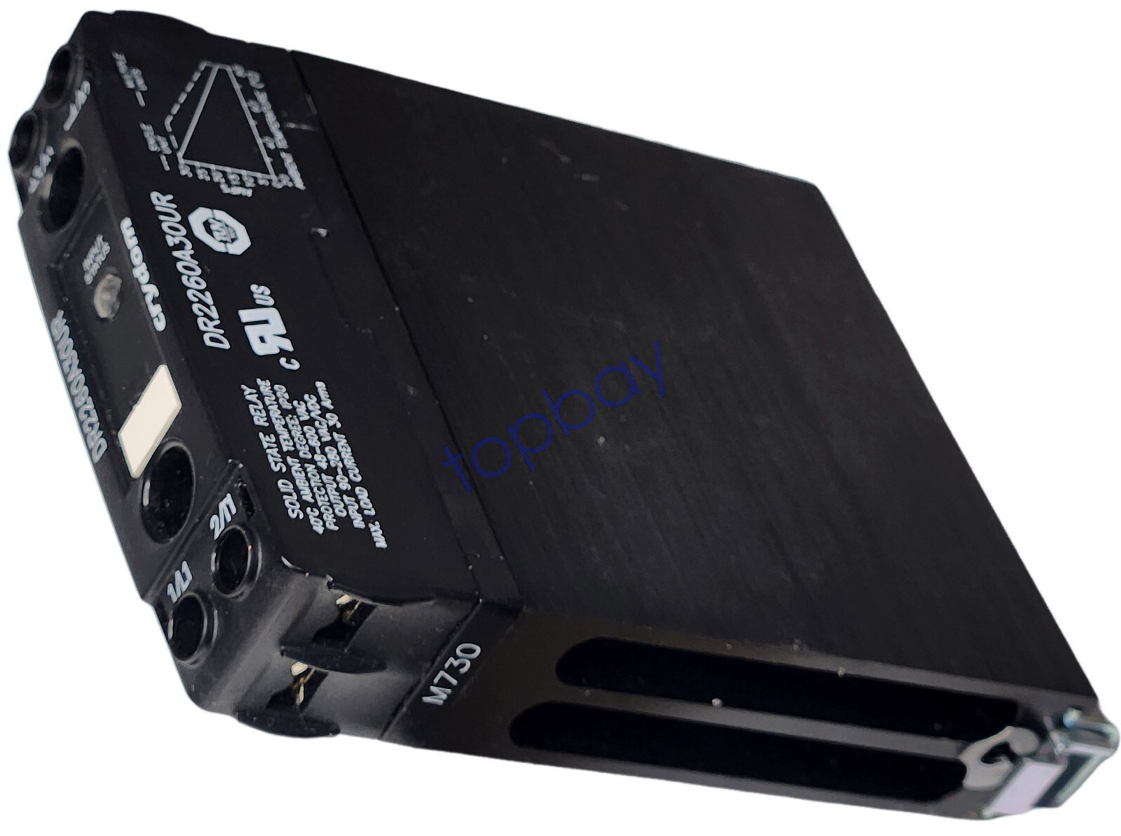 Crydom DR2260A30UR Solid State Relay 30A 90-280VAC/DC 600VAC .5-3HP kW