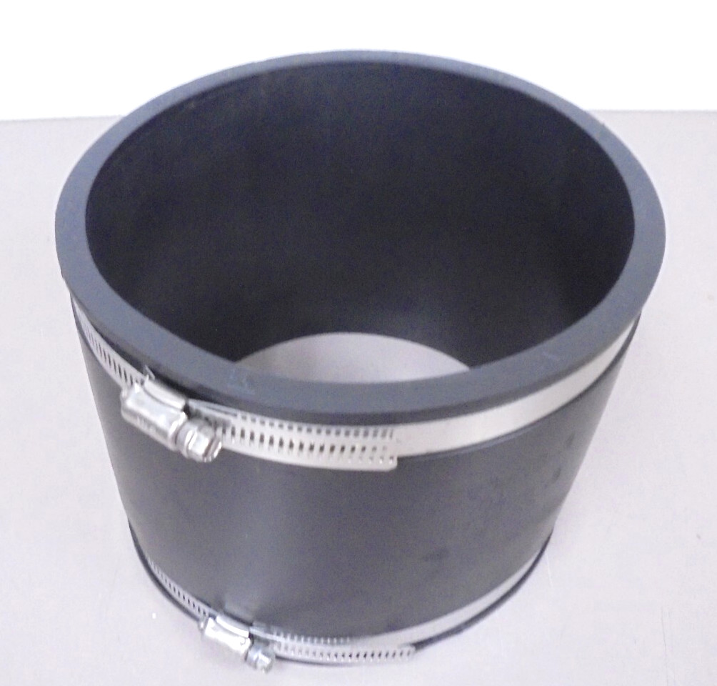 Fernco 6×6 Flexible Rubber Pipe Coupling Connects 6″ PVC or Cast Iron