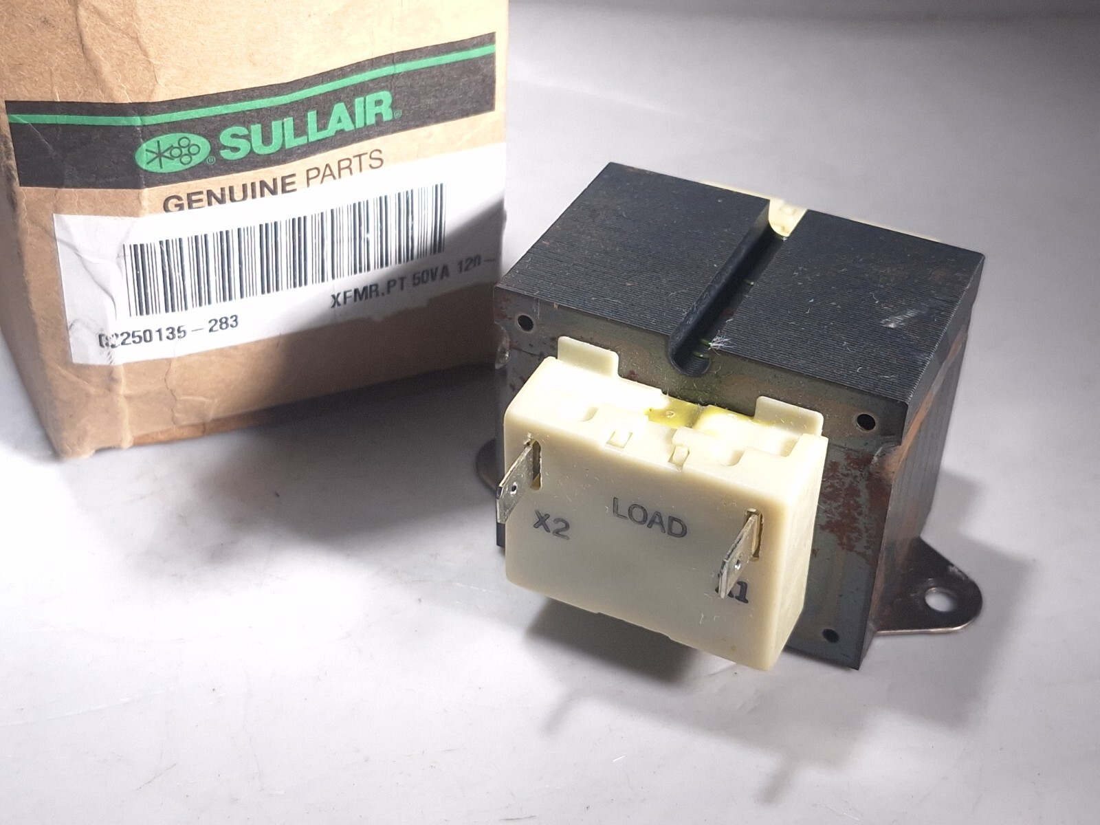 BASLER BE121650GEK CLASS 2 TRANSFORMER 50VA 120V SEC:24VA SULLAIR 02250135-283