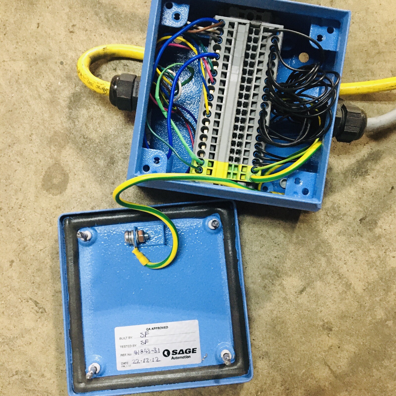 SAGE AUTOMATION FA4358 CLASSIC 110 WINDOW CONTROL POWER SUPPLY